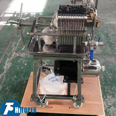 Durable Plate and Frame Filter with Flat Filter Plates and High Intensity SS304 Main Beam for Filtration Performance
