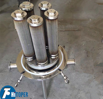 Stainless Steel Cartridge Filter Housing Suitable for Industrial Waste Water Treatment and Multi Purpose Liquid Filtration