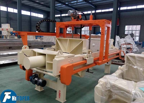 Automatic Chamber Filter Press With Automatic Coth Washing System For Iron Pyrite Treatment And Separation