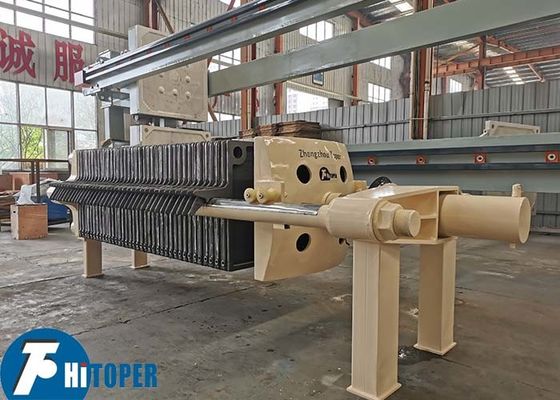 Cast Iron Filter Press High Temperature Material Plate And Frame Filter Press Low Cake Moistur