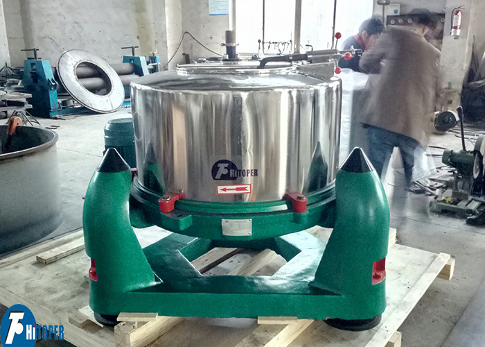 High Speed Tripod High Speed Industrial Basket Centrifuge With Manual Batch Discharge