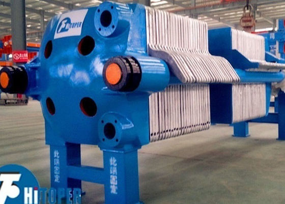 Filter Press από μαντέμι με υδραυλική και μηχανική συμπίεση για αποτελεσματική διήθηση σε βιομηχανικές εφαρμογές